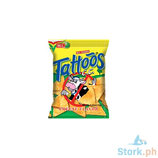 Picture of W.L Food Tattoos Corn Chips 8g 12s
