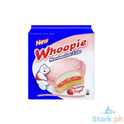 Picture of Whoopie Marshmallow Cake Strawberry Delight 320g