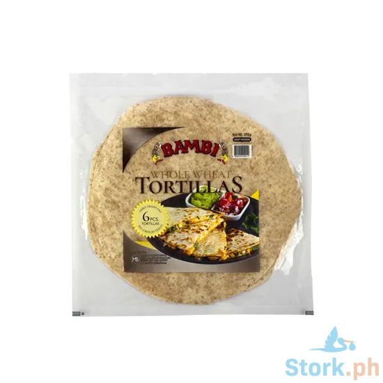 Picture of Bambi Whole Wheat Tortillas10"390G6S