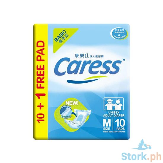 Picture of Caress Basic Adult Diapers Medium 10s