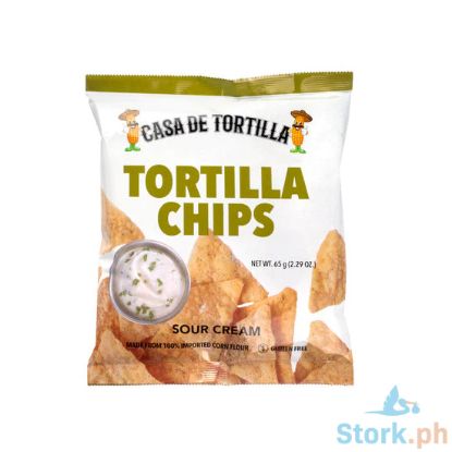 Picture of Casa De Tortilla Nachochips Sourcream 65g