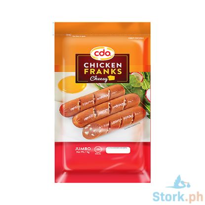 Picture of Cdo Cheesy Chicken Franks Jumbo 1Kg