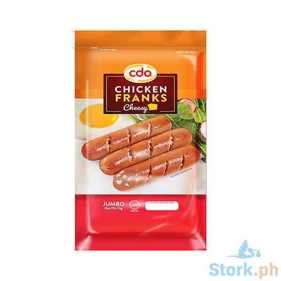 Picture of Cdo Cheesy Chicken Franks Jumbo 1Kg