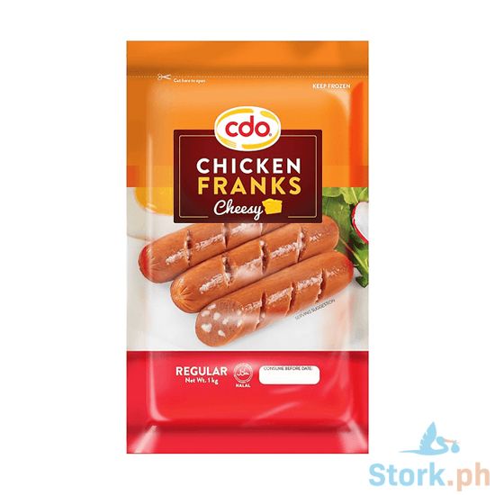 Picture of Cdo Cheesy Chicken Franks Regular 1Kg