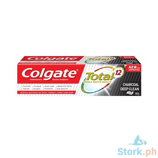 Picture of Colgate Total 12 Charcoal Deep Clean 80g