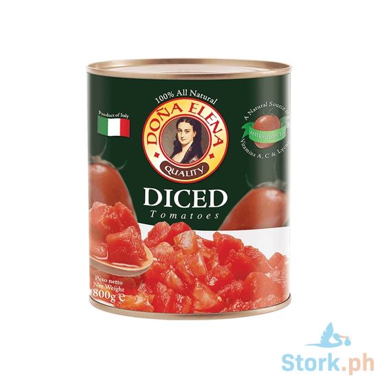 Picture of Dona Elena Diced Peeled Tomatoes 800G