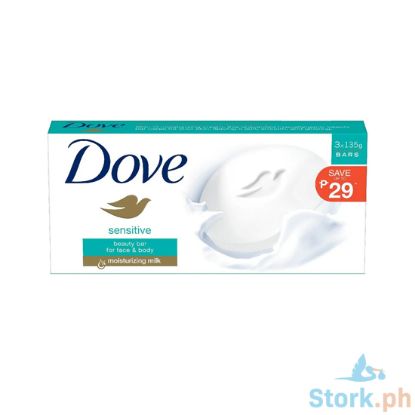 Picture of Dove Bar Sensitive Triples 135g 3s