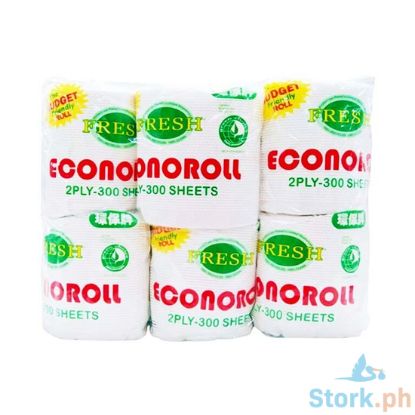Picture of Fresh Bathroom Econo Roll 300 Sheets 11+1