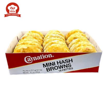 Picture of Huasanwan Carnation Mini Hash Brown 18s