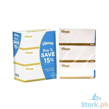 Picture of Kleenex Facial Tissue Mp M-Line 190 Sheets 3 Rolls