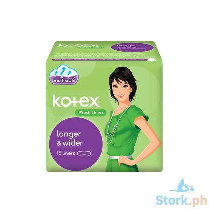 Picture of Kotex Longer & Wider 16s