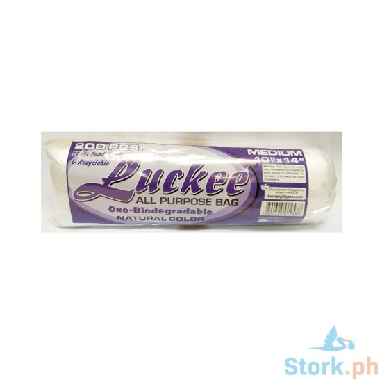 Picture of Luckee All Purpose Food Grade Bag Natural Color 10 x 14