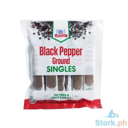 Picture of Mc Cormick Black Pepper Ground 3g 12s