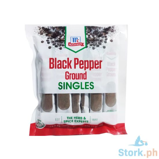 Picture of Mc Cormick Black Pepper Ground 3g 12s