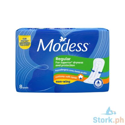 Picture of Modess Maxi Regular Cottony Soft Odor Control 8S