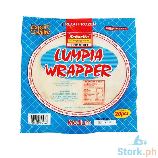 Picture of New Señorito Lumpia Wrapper Large