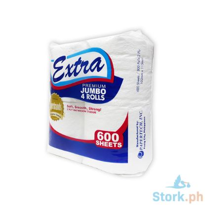 Picture of Papertech Extra Jumbo Bathrom Tissue 2Ply 4s