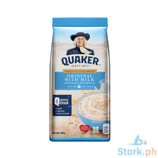 Picture of Quaker Flavored Oats Original With Milk 500g