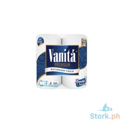 Picture of Quanta Bath Tissue 600 Sheets 4Ply 4s