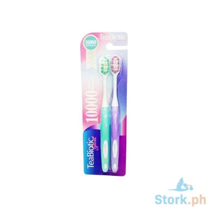 Picture of Quanta Teabiotic Spiral Tootbrush 2s