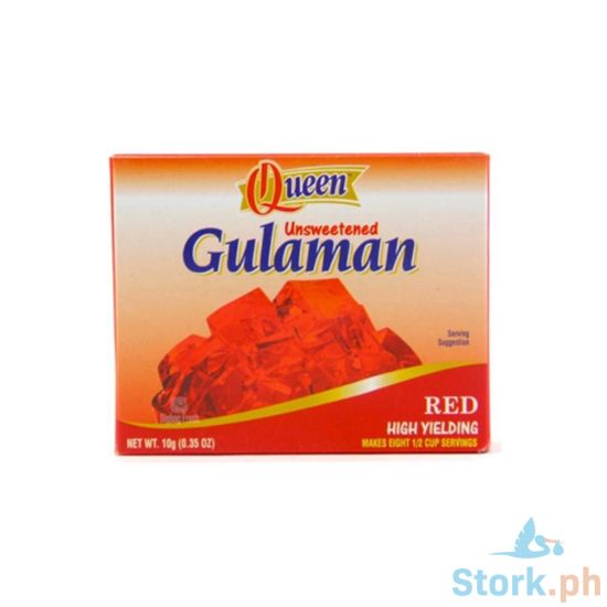 Picture of Queen Gulaman Unsweetened 10g, Red