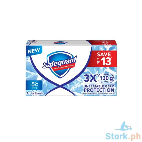 Picture of Safeguard Bar Artic Fresh 130g 3s