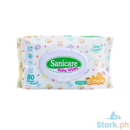 Picture of Sanicare Baby Wipes Playtime 80s