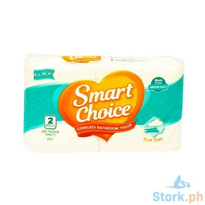 Picture of Smart Choice Coreless Bathroom Tissue 2Ply 30g 2s