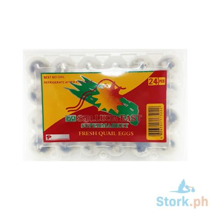 Picture of Sta. Lucia East Supermarket Fresh Quail Eggs 24 Pieces