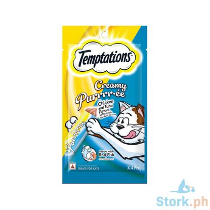 Picture of Temptations Creamy Chicken & Tuna Cat Treats 48g