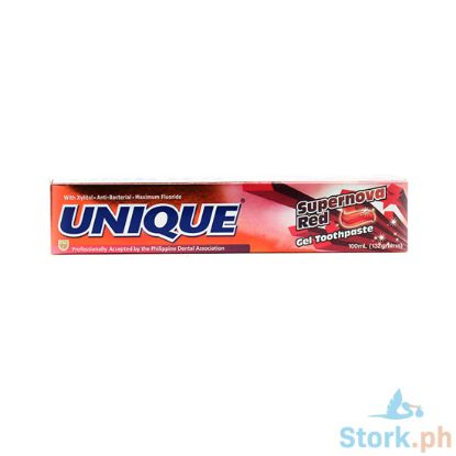 Picture of Unique Toothpaste Gel Supernova Red100Ml