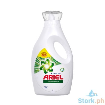 Picture of Ariel Power Gel Sunrise Fresh Bottle 3Kg