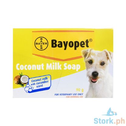 Picture of Bay O Pet Organic Soap Coconut Milk 90g