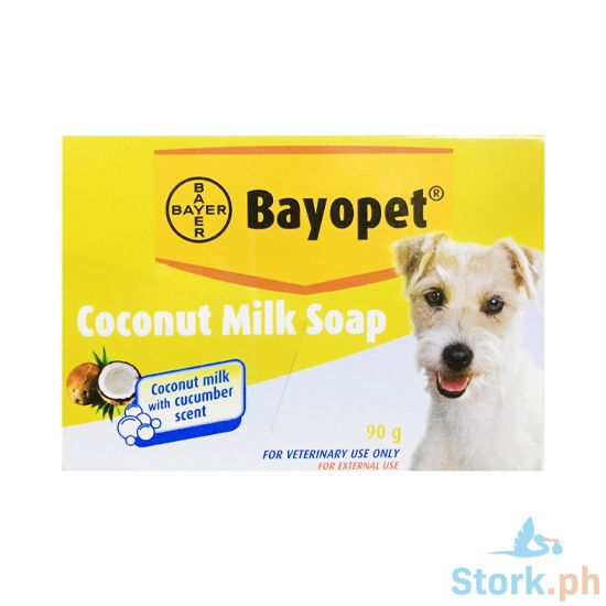 Picture of Bay O Pet Organic Soap Coconut Milk 90g