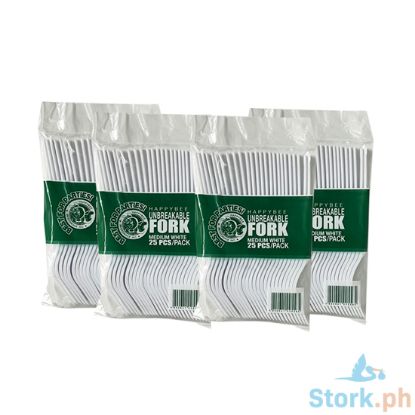 Picture of Cm Happybee Unbreakable Fork White 25s
