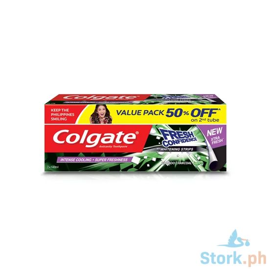 Picture of ColgateBamboo Charcoal Mint 140Ml 50% Off 2Nd tube