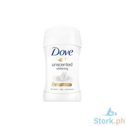 Picture of Dove Deo Antiperspirant Stick Unscented 40g