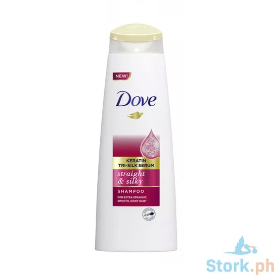 Picture of Dove Shampoo Straightsilky Pc 340Ml