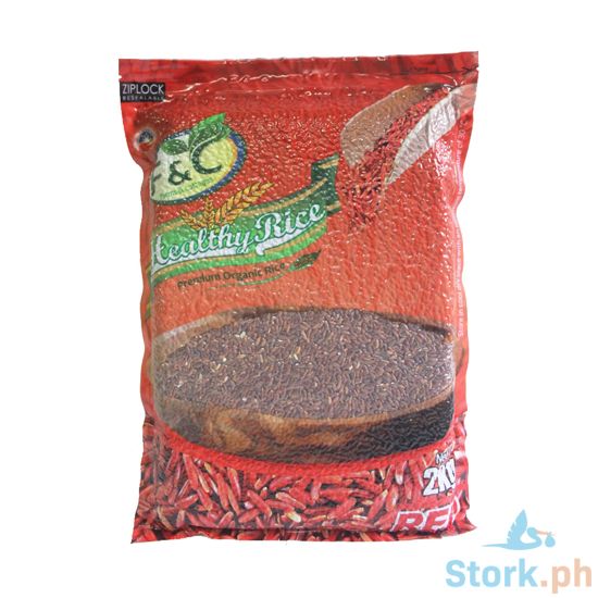 Picture of Fpsdc Healthy Rice Organic Unpolished Red 2Kg