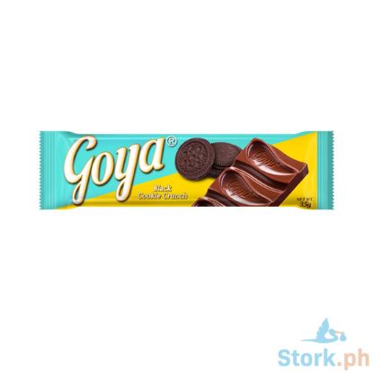 Picture of Goya Bar Black Cookie Crunch 35g
