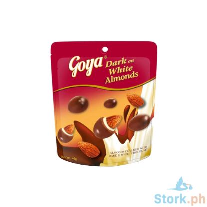 Picture of Goya Dark On White Almonds 33g