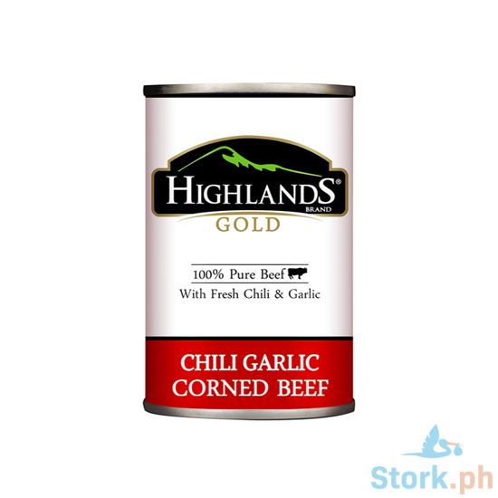 Picture of Highland Gold Chili Garlic Cornedbeef 150g