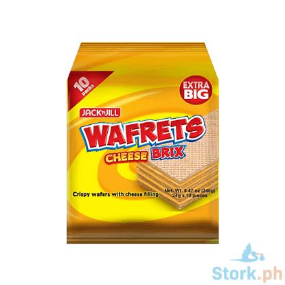Picture of Jack N Jill Wafrets Brix Cheese 24g 10s