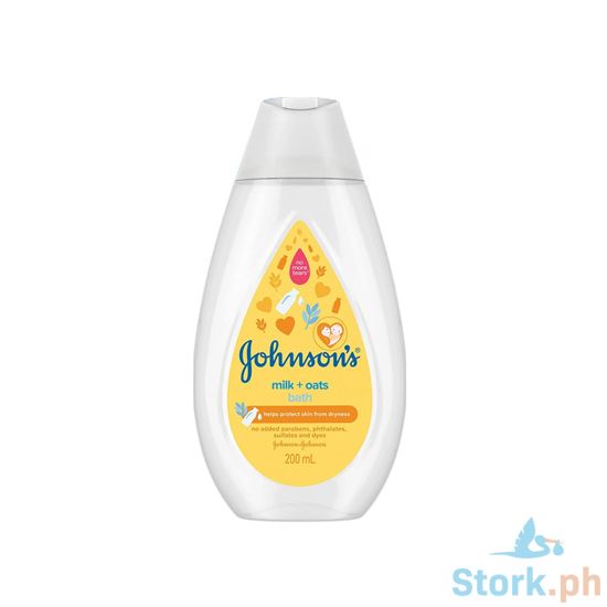 Picture of Johnson's Baby Bath Milk Plus Oat 200Ml