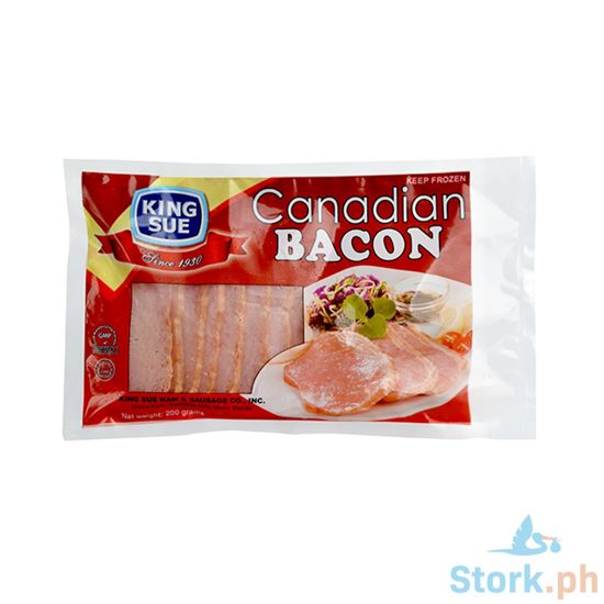Picture of King Sue Canadian Bacon 200g