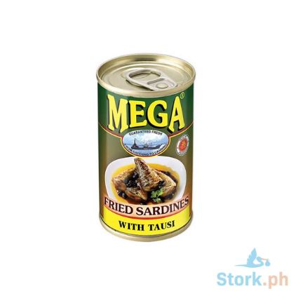 Picture of Mega Fried Sardines Tausi 155g