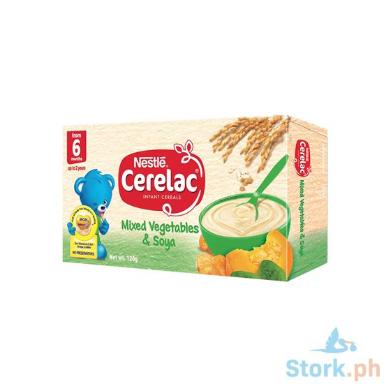 Picture of Nestle Cerelac Mixed 120G, Veg&Soya