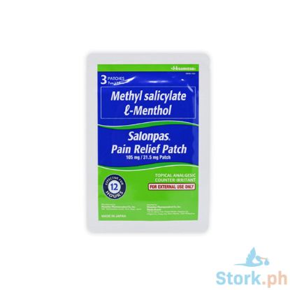 Picture of Salonpas Pain Relief Patch 3s