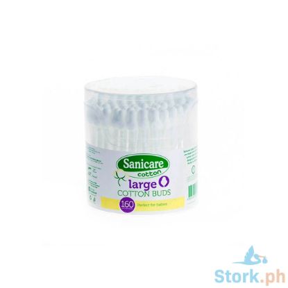 Picture of Sanicare Cotton Largebuds 160 Tips