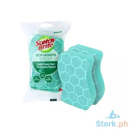 Picture of Scotch Brite Heavyduty Scrubdots 1s